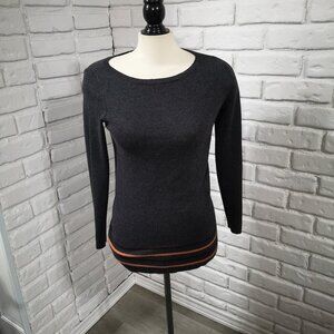 2 / $30.00 Ann Taylor Loft Factory Ladies Size Small Dk Grey Lightweight Sweater